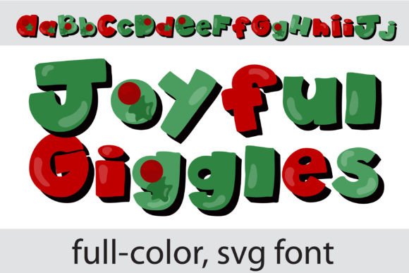 Adding Festive Whimsy to Your Designs with Joyful Giggles