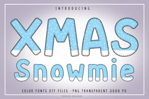 Christmas Snowmie: A Playful Font for Holiday Magic