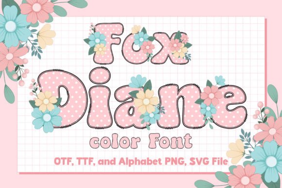 Fox Diane: A Color Font That Brings Joy to Your Designs