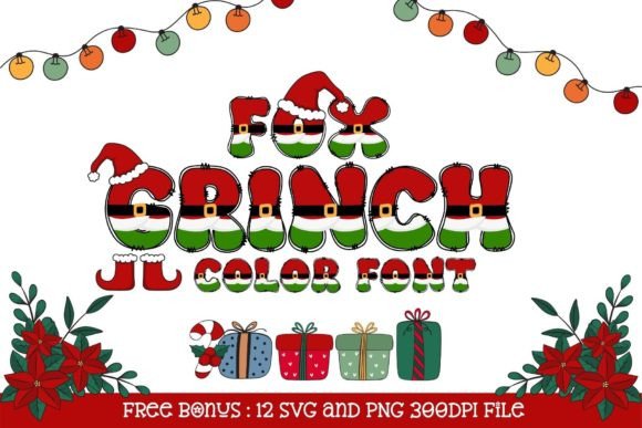 Fox Grinch Font: A Playful Holiday Typeface for Festive Projects