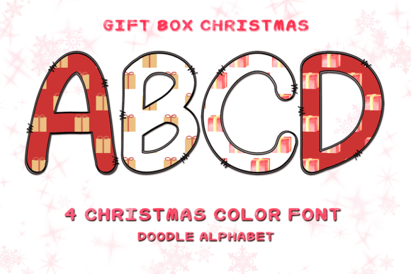 Gift Box: A Color Font to Unwrap Your Creativity