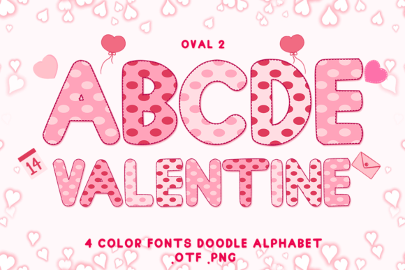 Oval 2: The Ultimate Color Font for Heartfelt Design
