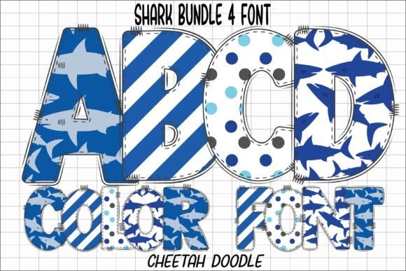Shark: The Bold Color Font for Playful Design