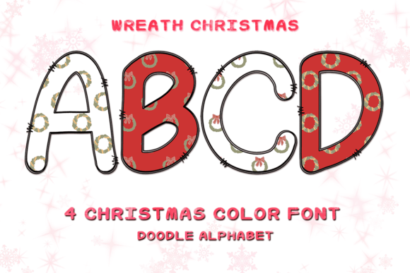Wreath: Adorable Color Fonts for Festive Designs and Beyond